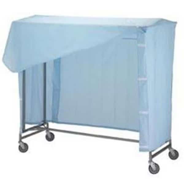 R&B Wire 752 Portable Garment Rack Nylon Cover and Frame - Blue