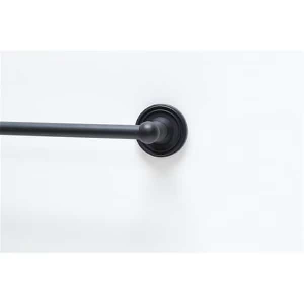 18 in. Towel Bar, Black