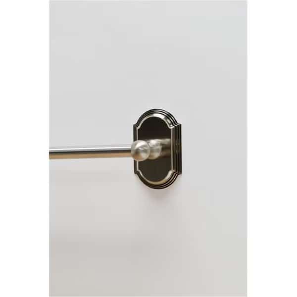 24 in. Towel Bar, Satin Nickel