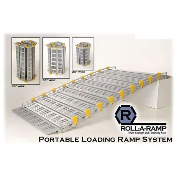 Roll-A-Ramp A13604A19 36 in. x 48 in. Portable Loading Ramp