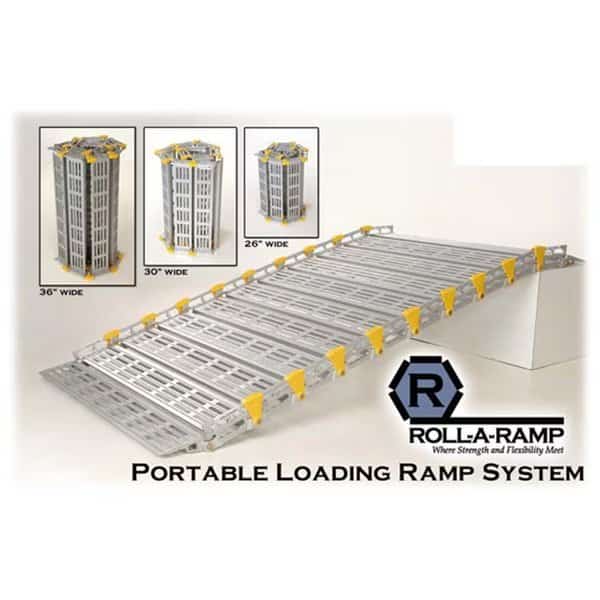 Roll-A-Ramp A13605A19 36 in. x 60 in. Portable Loading Ramp