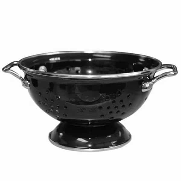 Reston Lloyd 18100 1 qt Colander Powder Coated  Black