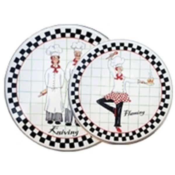 Reston Lloyd 4-412-W Tin Burner Cover Set  Night Shift