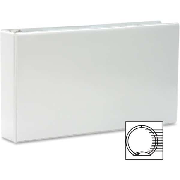 Bus. Source Tabloid-size White Reference Binder, Davenport, Mfr#: DA860775