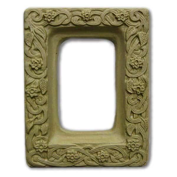Flower Vines Picture Frame Mold- Set of 2