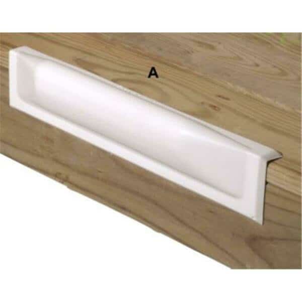 Dock - Corner Bumper - White - 10 in. x 10 in.