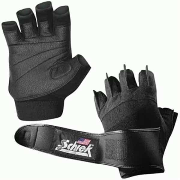 Schiek Sport 540-M Platinum Gel Lifting Glove with Wrist Wraps  Medium