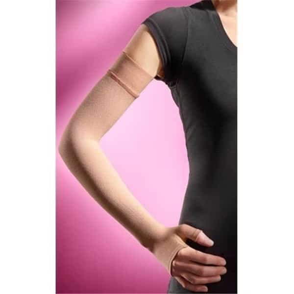 Sigvaris Advance Armsleeve 912ALLG77-S 20-30 mmHg Advance Arm Sleeve With Gauntlet; Beige; Large-Long