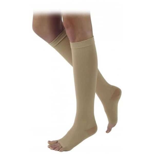 Sigvaris Natural Rubber 503CL1O77 30-40 Mm.Hg Average Short L1 Calf; Beige