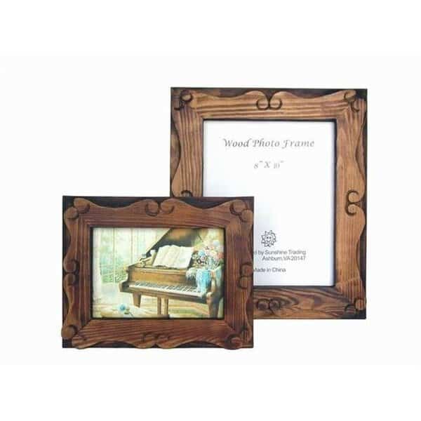 Sunshine Trading ST-30-7 Handmade Wood Photo Frame - 5 x 7 Inch