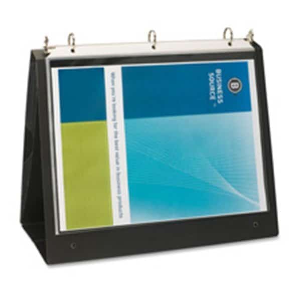 Presentation Binder- 1in. Capacity- 8-.50in.x11in.- Black