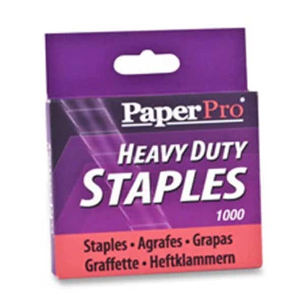 - Inc. Heavy-duty Staples- .50in. Crown-Leg- 100 Staples per Strip, Accentra, Mfr#: AC462454