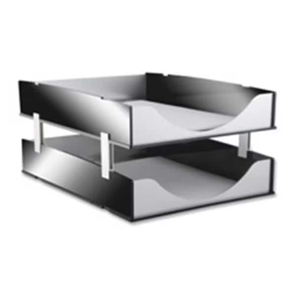 Stacking Supports- Aluminum- 4-ST- Black-Acrylic