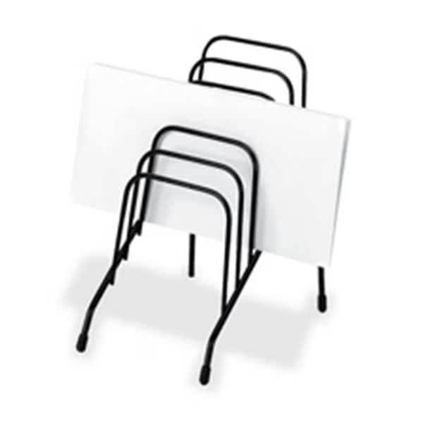 Desktop File Sorter 6 Compartments- 4-.38in.x6-.50in.x7-.75in.- BK