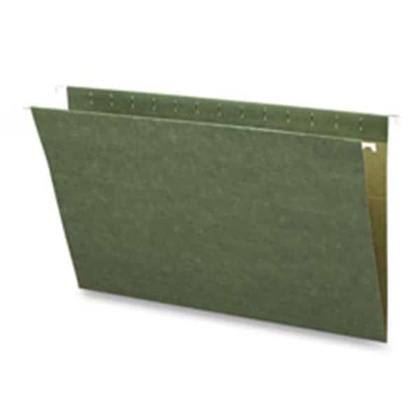 Hanging Folders- w-o Tabs- Legal- Green