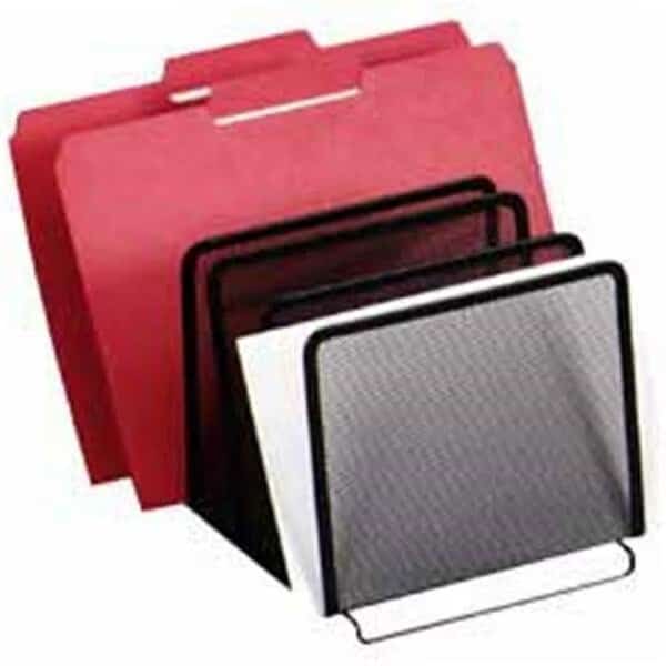 Stacking Sorter- 6 Vein- Durable Steel- Black