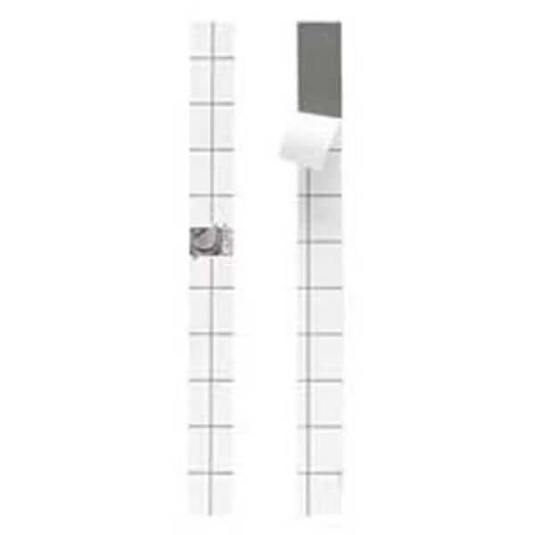 C-Line Products- Inc.  Reinforcing Strips- Self Adhesive- 10-.75in.x1in.- White