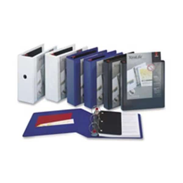 Cardinal Brands- Inc CRD26341 Clearvue Binder- D-Ring- 4in. Capacity- 11in.x8-.50in.- Black