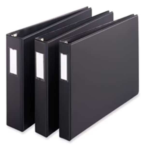 Cardinal Brands- Inc  Slant-D Reference Binder- 3-Ring- 2in. Capacity- 11in.x17in.- BK
