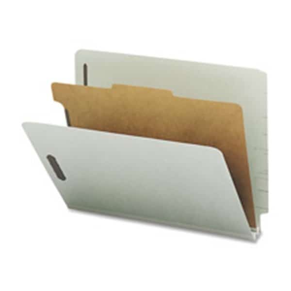 Classification Folder- w- 1 Divider- Letter- Gray