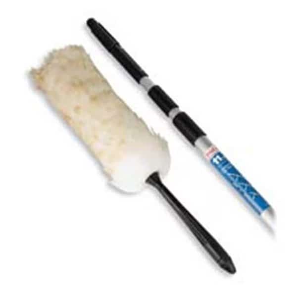 DDI 931992 Unger Professional Duster Pole Kit  Wool  3-Section Pole  Extends 11'  Cream/AM