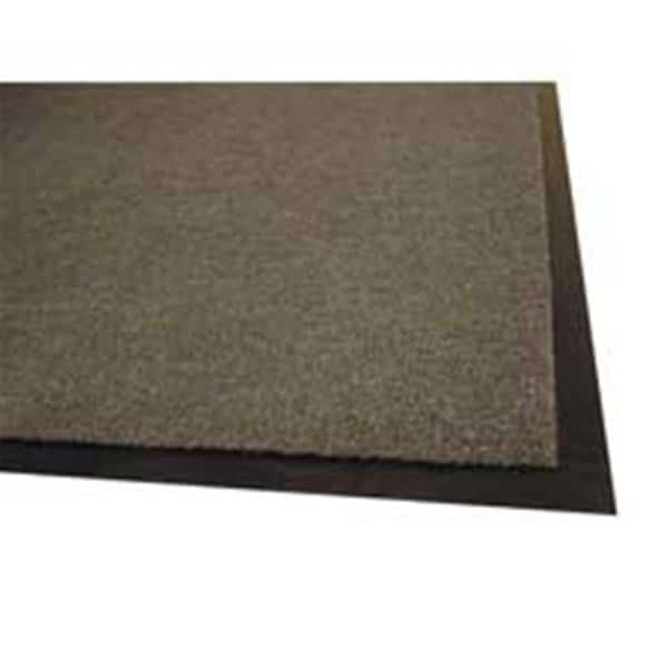 Indoor Mat- Moisture Absorbent- Vinyl Back- 3ft.x5ft.- Charcoal
