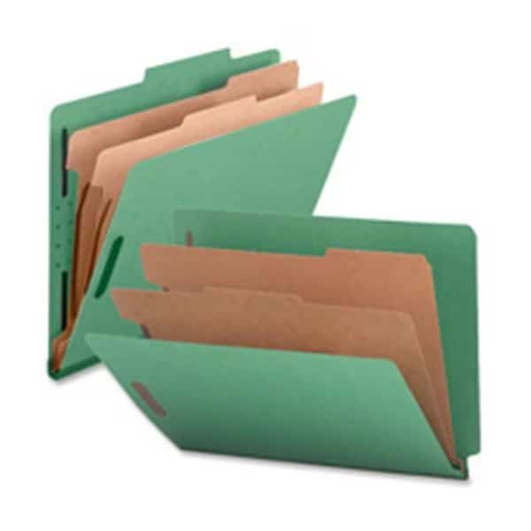 Classification Folders- 2 Dividers- Letter- Yellow