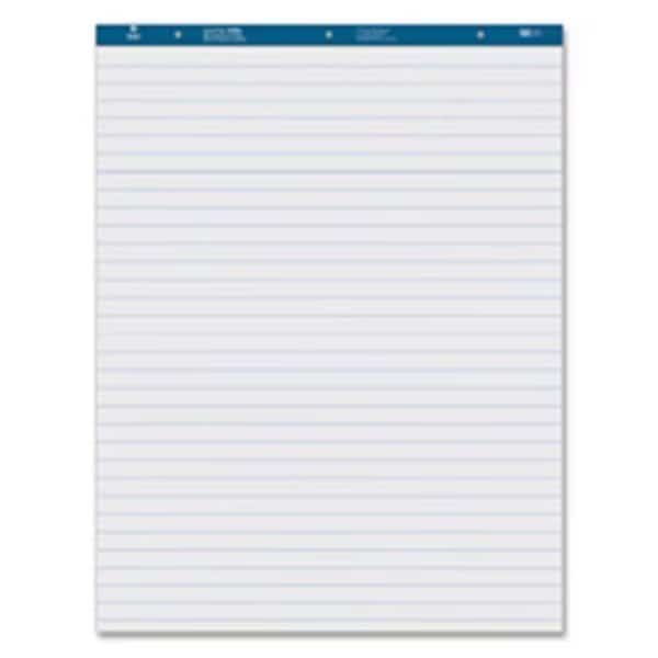 Easel Pad- Ruled- 50 Sheets- 27in.x34in.- 4-CT- White
