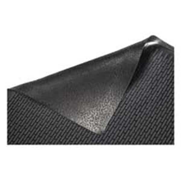 Scraper Outdoor Mat- Rubber- Traps Dirt-Grime- 4ft.x6ft.- Black