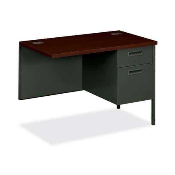 Hon Right Pedestal Return 42 In. X 24 In. X 29.5 In. Mahogany- Ccl