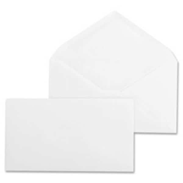 Business Envelopes- Regular- No 9- 24lb.- 500-BX- WE Wove
