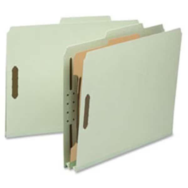 Classification Folder; 1Div-2 in. Exp; .4 Cut; Ltr; 10-BX; BE, 10PK