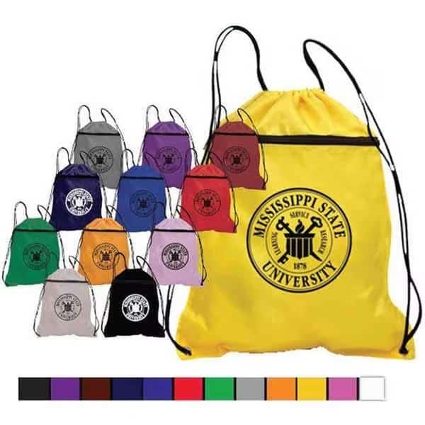 Superbagline QSB53 Orange Polyester Backpack - Pack of 25