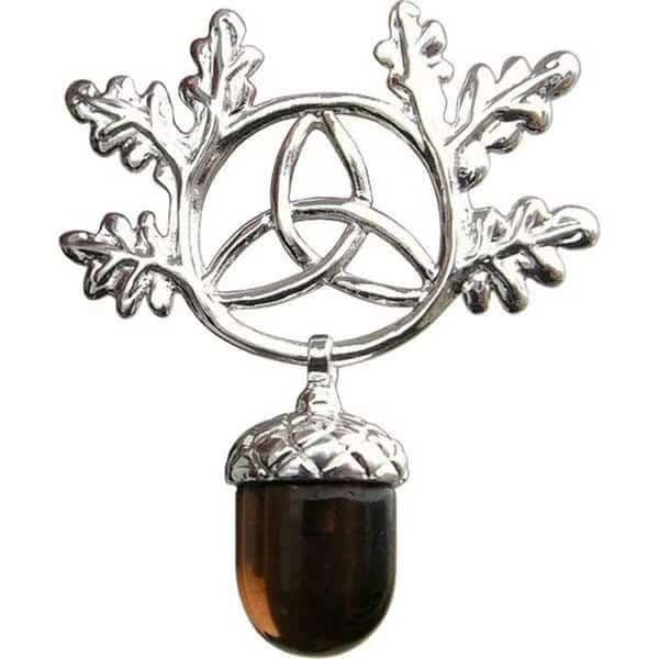 Triskel Oak Pendant - Personal Growth And Development