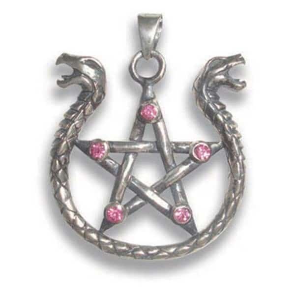Amphisibaena Pendant - Cosmic Protection By Anne Stokes