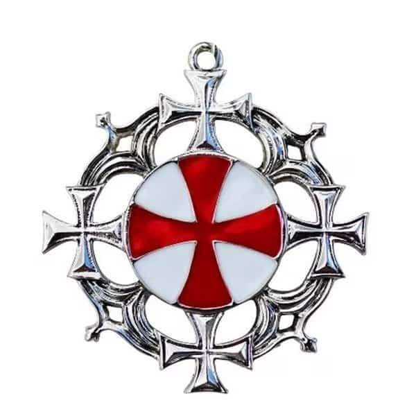 Starlinks KT12 Solar Cross Pendant - Strong Health And Mental Vigour