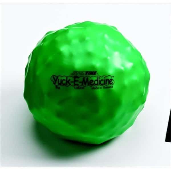 Sportime 021255 4.4 Lbs. - 7 In. Yuck-E-Medicine Ball - Green, Sportime, Mfr#: 21255