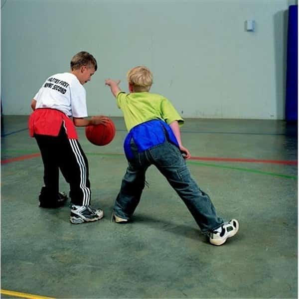 Sportime 006872 Pinnie Sport Wraps; Red; Set - 12