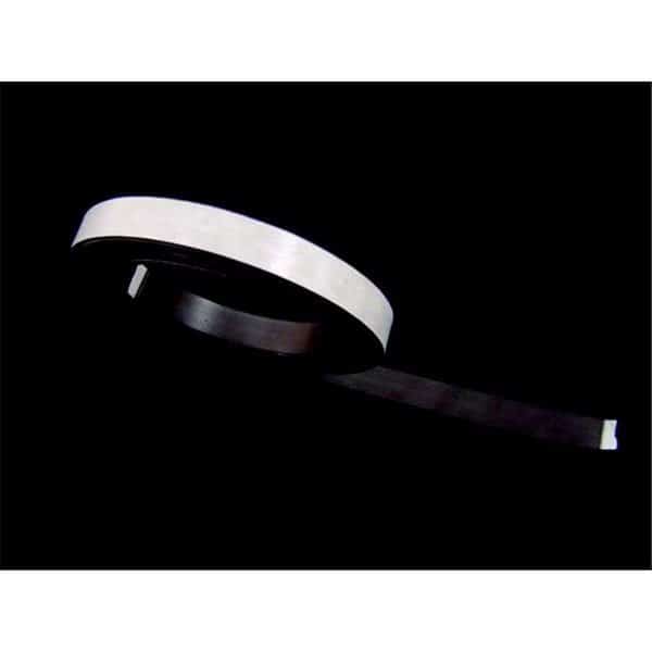 School Smart 084871 Adhesive Backed Magnetic Rubber Strip; 1 In. x 10 Ft.