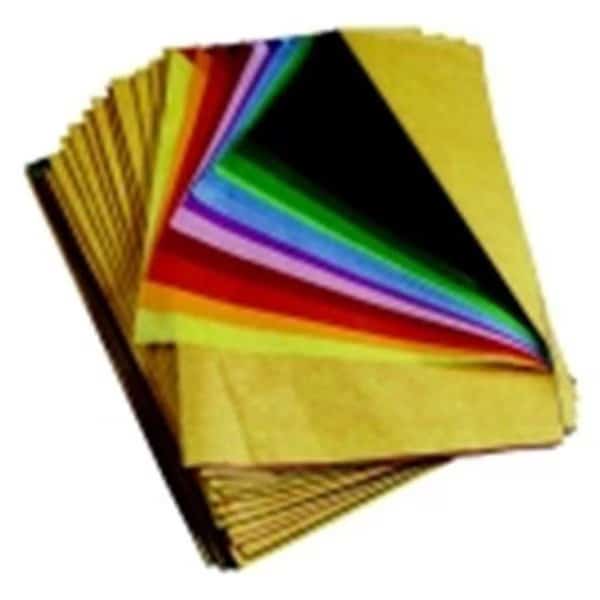 Spectra Deluxe Bleeding Art Tissue Paper Assortment - Assorted Rainbow Color; Pack 480