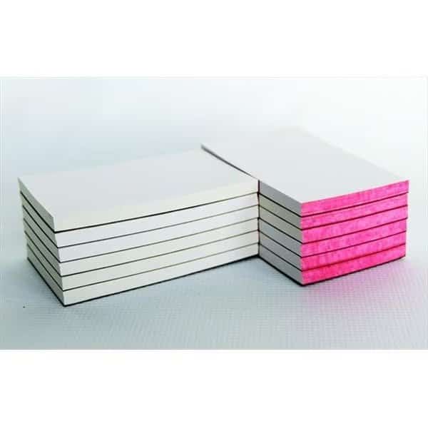 School Smart 085257 Paper Scratch 3 in. X5 in. White 100-Sht & Pd Pack Of 12 - School Smart