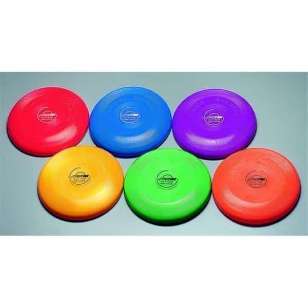 Sportime 1004695 9 In. Flying Discs; Set - 6