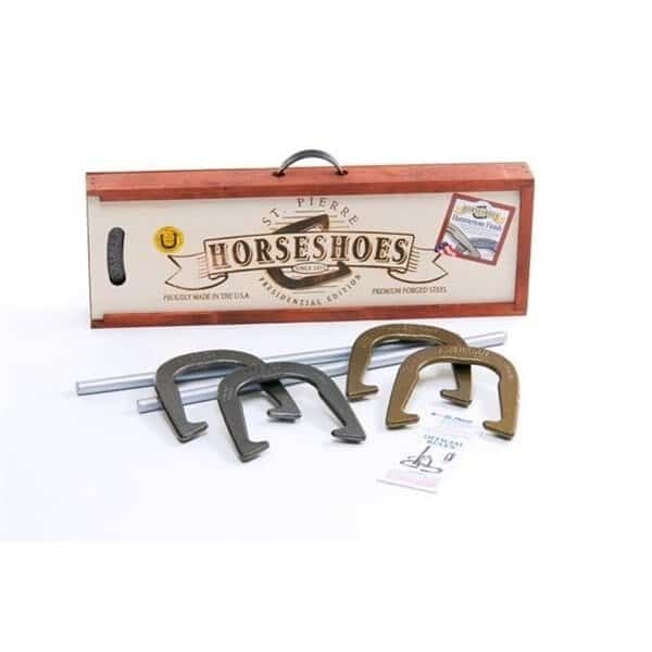 St Pierre AW5 American Presidential Horseshoe Outfit in Wood Box