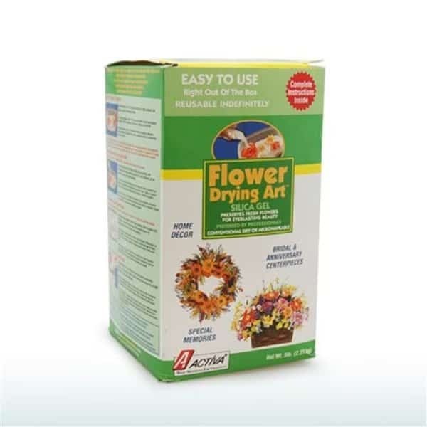 Flower Drying Art Silica Gel Fresh Flower Preservation 5 Lb - Box