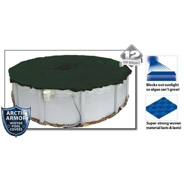 Arctic Armor WC828-4 12 Year 16'x40' Oval Above Ground Swimming Pool Winter Covers