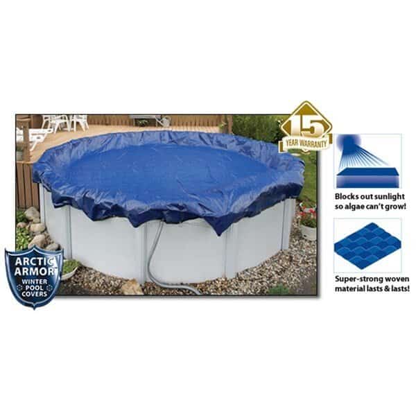 15 Year 18' Round Above Ground Swimming Pool Winter Covers