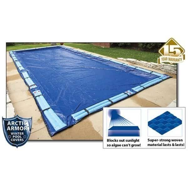 Arctic Armor WC962 15 Year 18' x 36' Rectangle In Ground Swimming Pool Winter Covers