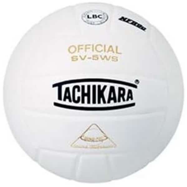 Tachikara SV5WS Sensi-Tec Composite Volleyball - White