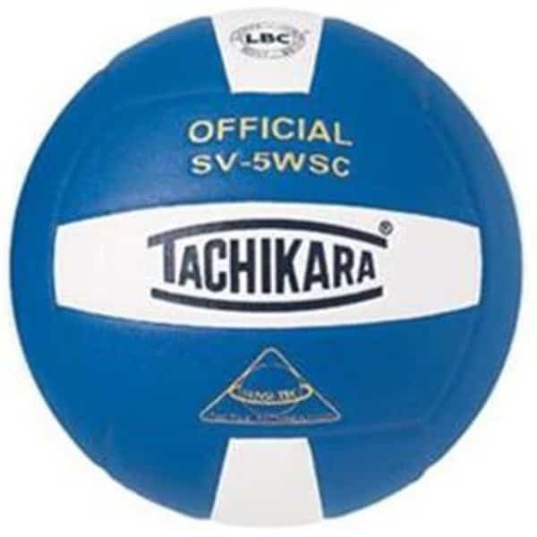 Tachikara SV5WSC.RYW Sensi-Tec Composite High Performance Volleyball - Royal-White