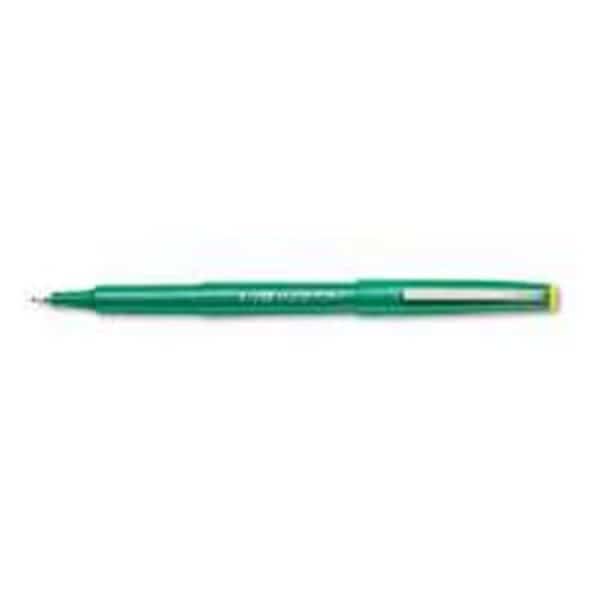 11010 Razor Point Porous Point Stick Pen; Green